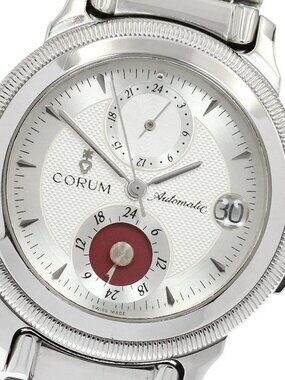 CORUM Ifemeris 273.211.20 GMT date Silver Dial Automatic Men's Watch_942733